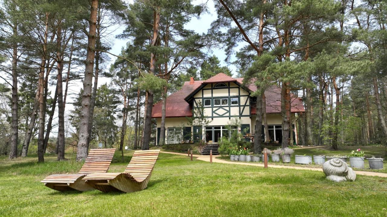 Pension Kalmus - Domek Z Sauna Smołdzino Kültér fotó